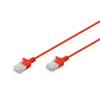 Digitus CAT6 U-UTP Patch Cable 2m Red DK-1618-020S-R