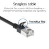 ACT CAT7 S-FTP Patch Cable 0,5m Black DF7900