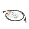 ACT CAT6A S-FTP Patch Cable 1m Black DB7901