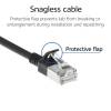 ACT CAT6A S-FTP Patch Cable 1,5m Black DB7951