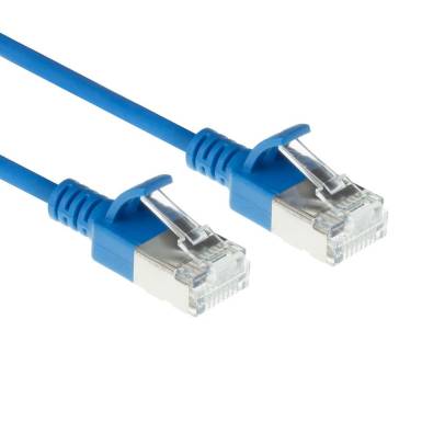 ACT CAT6A S-FTP Patch Cable 1m Blue DB7601 ACT CAT6A S-FTP Patch Cable 1m Blue DB7601