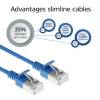 ACT CAT6A S-FTP Patch Cable 5m Blue DB7605
