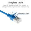 ACT CAT6A S-FTP Patch Cable 5m Blue DB7605