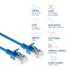 ACT CAT6A S-FTP Patch Cable 7m Blue DB7607