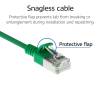 ACT CAT6A S-FTP Patch Cable 1,5m Green DB7751