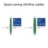 ACT CAT6A S-FTP Patch Cable 5m Green DB7705