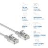 ACT CAT6A S-FTP Patch Cable 0,5m Grey DB7000