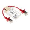 ACT CAT6A S-FTP Patch Cable 0,25m Red DB7552
