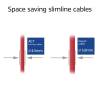ACT CAT6A S-FTP Patch Cable 3m Red DB7503