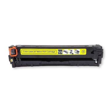 WHITE BOX HP CB542A/CE322A/CF212A Yellow ut&aacute;ngy&aacute;rtott toner HPCB542AFUWBT