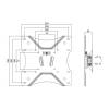Logilink BP0005 23-42" TV wall mount Fix BP0005