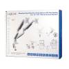 Logilink BP0043 Dual Alumium Monitor Desk Mount Tilt Silver BP0043