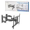 Logilink BP0047 37"-70" TV Corner Wall Mount Tilt Swivel Black BP0047