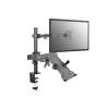 EQuip 13"-32" Articulating Dual Arm Monitor Laptop Desk Mount Bracket Black 650119