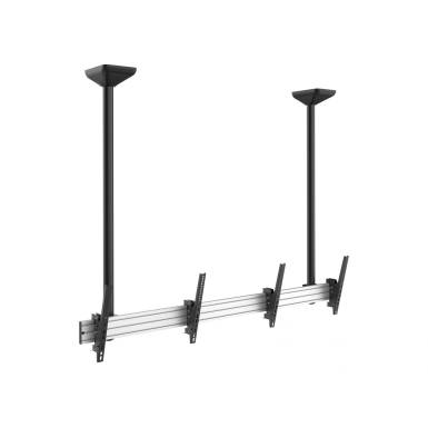 EQuip 45"-55" Dual Screen Ceiling Mount Black 650373 EQuip 45"-55" Dual Screen Ceiling Mount Black 650373