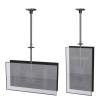 EQuip 39"-75" Ceiling Mount Dual Screen TV Bracket Black 650370