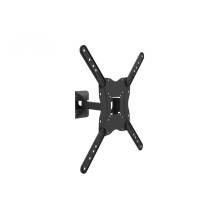 EQuip 23"-55" Pivoting TV Wall Mount Bracket Black 650406 EQuip 23"-55" Pivoting TV Wall Mount Bracket Black 650406