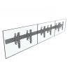 EQuip 37"-65" Modular Push-In Pop-Out TV Wall Mount Bracket Black 650355