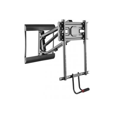 EQuip 43"-70" Pull-Down TV Wall Mount Bracket Black 650326 EQuip 43"-70" Pull-Down TV Wall Mount Bracket Black 650326
