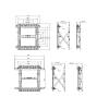 EQuip 19"-70" Push-In Pop-Out TV Wall Mount Bracket Black 650325