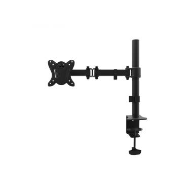 EQuip 13"-27" Articulating Monitor Desk Mount Bracket Black 650151 EQuip 13"-27" Articulating Monitor Desk Mount Bracket Black 650151