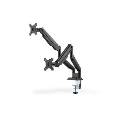 Digitus DA-90395 Universal Dual Monitor Mount With Gas Spring And Clamp Mount Black DA-90395 Digitus DA-90395 Universal Dual Monitor Mount With Gas Spring And Clamp Mount Black DA-90395