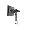 iiyama DS1002C-B1 Simple And Functional Dual Desktop Arm Black DS1002C-B1