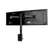 iiyama DS1002C-B1 Simple And Functional Dual Desktop Arm Black DS1002C-B1