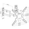 EQuip 23”-55” Full motion Corner TV Wall Mount Bracket Black 650328