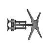 EQuip 23”-55” Full motion Corner TV Wall Mount Bracket Black 650328