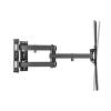 EQuip 23”-55” Full motion Corner TV Wall Mount Bracket Black 650328