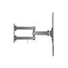 EQuip 37"-70" Articulating TV Wall Bracket Black 650342