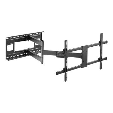 EQuip 43"-80" Long Arm Full Motion TV Wall Mount Bracket Black 650327 EQuip 43"-80" Long Arm Full Motion TV Wall Mount Bracket Black 650327