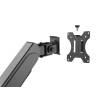 EQuip 17"-32" Monitor Desk Mount Bracket Black 650132