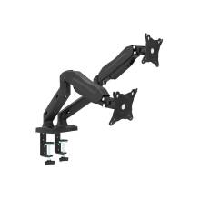 Platinet OUPC24D Omega Monitor Double Full Motion Desk Mount 13"-27" Black OUPC24D Platinet OUPC24D Omega Monitor Double Full Motion Desk Mount 13"-27" Black OUPC24D