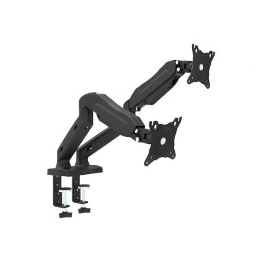 Platinet OUPC24D Omega Monitor Double Full Motion Desk Mount 13"-27" Black OUPC24D