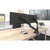 EQuip 650121 17"-32" Interactive Dual Monitor Desk Mount Bracket 650121