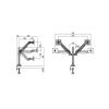 Multibrackets M VESA Gas Lift Arm Dual White 7350022737181