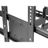 Manhattan Universal Flat-Panel TV Full-Motion Wall Mount Black 461252