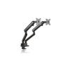 Raidsonic IcyBox IB-MS314-T Monitor Stand with Table Mount For Two Monitors Up To 32" Black IB-MS314-T