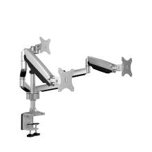 Raidsonic IcyBox IB-MS505-TI Monitor Stand Table Mount For Three Monitors Up To 32" Silver 60391 Raidsonic IcyBox IB-MS505-TI Monitor Stand Table Mount For Three Monitors Up To 32" Silver 60391