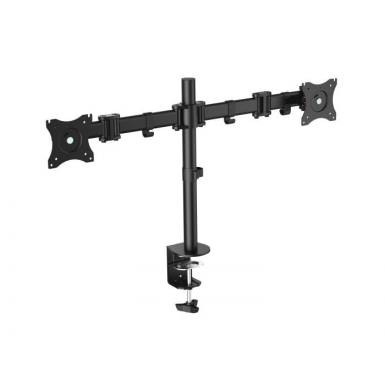 EQuip 13"-27" Articulating Dual Monitor Desk Mount Bracket 650115 EQuip 13"-27" Articulating Dual Monitor Desk Mount Bracket 650115