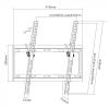 EQuip 32"-55" Tilt TV Wall Mount Bracket 650311