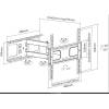EQuip 32"-55” Articulating TV Wall Mount Bracket 650315