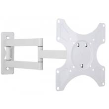 TECHLY  19"-37" Wall LED TV Mount LCD Tiltable 3 Joints White 023820