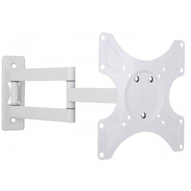 TECHLY 19"-37" Wall LED TV Mount LCD Tiltable 3 Joints White 023820 TECHLY 19"-37" Wall LED TV Mount LCD Tiltable 3 Joints White 023820