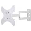 TECHLY 19"-37" Wall LED TV Mount LCD Tiltable 3 Joints White 023820