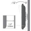 TECHLY 13"-30" Tilt Wall Support for TV Black 106596