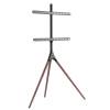TECHLY  45"-65" Tripod Floor Stand for LCD / LED / Plasma TV Brown/Black 105209