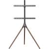TECHLY  45"-65" Tripod Floor Stand for LCD / LED / Plasma TV Brown/Black 105209